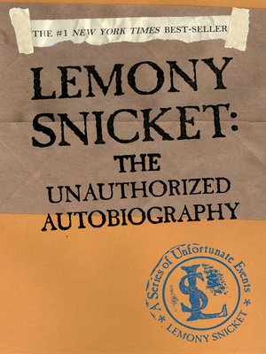 cover image of A Series of Unfortunate Events: Lemony Snicket